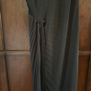 Halston black cocktail dress